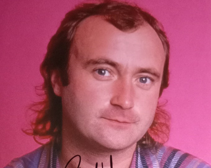Phil Collins Authentic Signed 8x10 Photo W/ COA - Genesis
