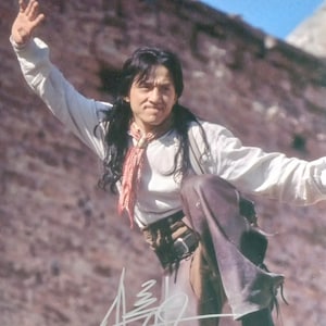 Jackie Chan Authentic Signed 8x10 Photo W/ Lighthouse COA