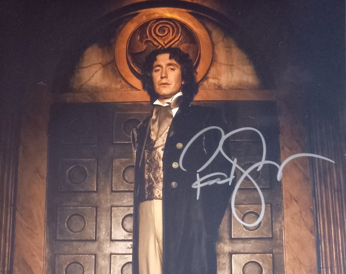 Paul McGann Authentic Signed 8x10 Photo W/ A1COA - Doctor Who