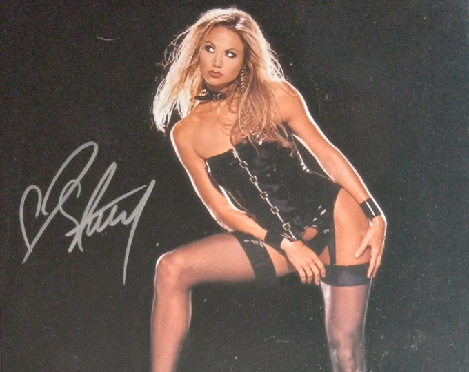 Stacy Keibler Authentic Signed 8x10 Photo W/ Lighthouse COA - WWE WCW