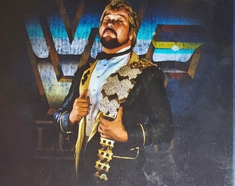 テッド・デビアス 11x14 本物サイン入り写真 W/ JSA COA - WWF wcw wwe