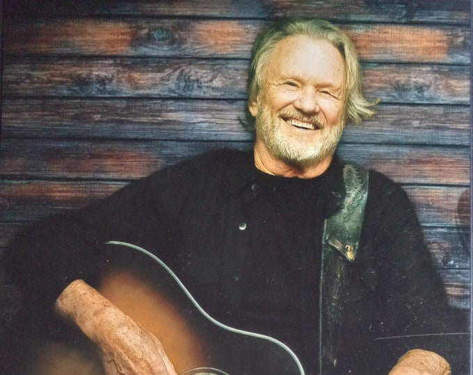 Kris Kristofferson Authentic Signed 8x10 Photo W/ Beckett COA - Country Music Legend