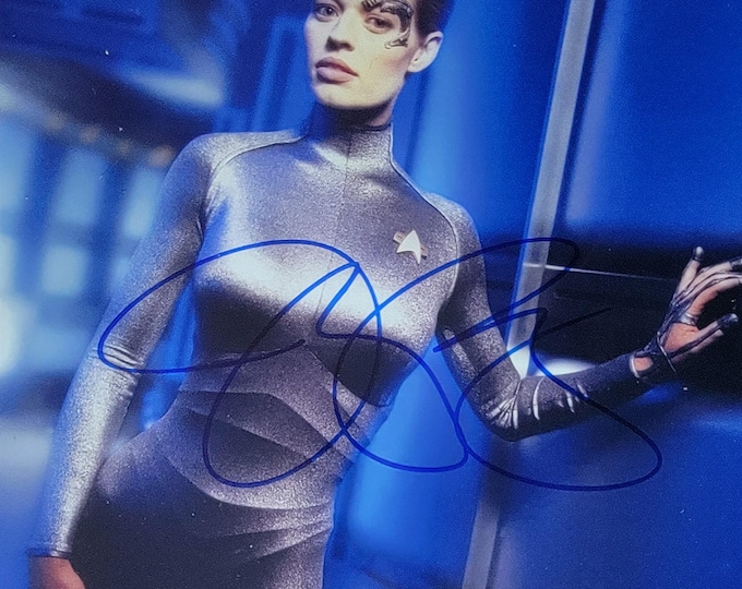Jeri Ryan Authentic Signed 8x10 Photo W/ JSA COA Seven Of Nine Star Trek