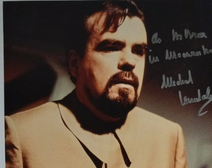 Michael Lonsdale 8x10 Authentic Signed Photo W/ JSA COA - Moonraker - James Bond 007