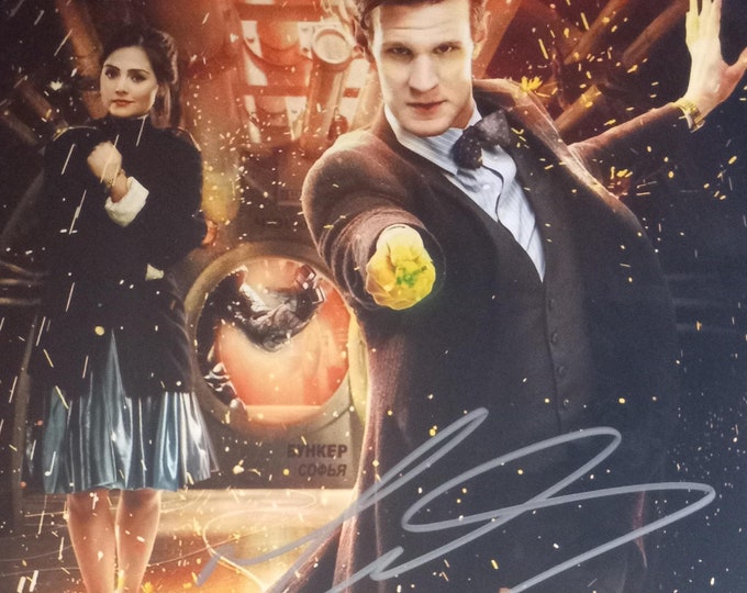 Matt Smith Authentic Signed 8x10 Photo W/ 3rd Party Authentication - Doctor Who