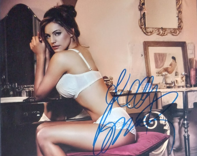 Kelly Brook Authentic Signed 8x10 Photo W/ A1COA