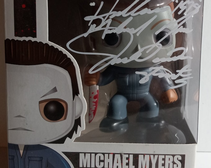 James Winburn Authentic Signed Funko Pop #03 W/ 3rd Party Authentication - 1978's Halloween Michael Meyers Stunt Performer (d.2022)