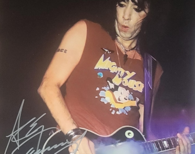 Ace Frehley 8x10 Authentic Signed Photo W/ Lighthouse & 3rd Party COA's - The Spaceman - KISS