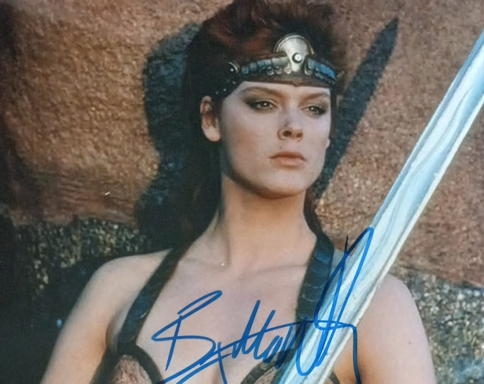 Brigitte Nielsen Authentic Signed 8x10 Photo W/ A1COA - Model - Actress - Icon - Red Sonja - RARE Signer