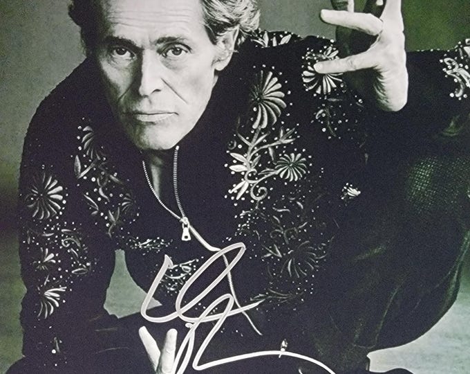 Willem Dafoe Authentic Signed 8x10 Photo W/ Beckett BAS COA