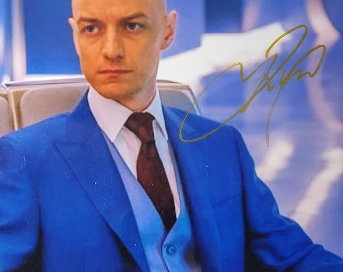 James McAvoy Authentic Signed 8x10 Photo W/ Beckett BAS COA X-Men