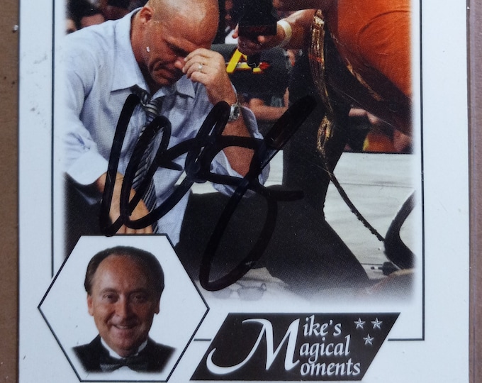 Mike Tenay Authentic Signed Card TNA 2008