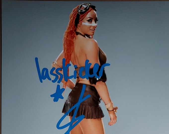 Becky Lynch WWE Authentic Signed 8x10 Photo W/ JSA COA - The Man