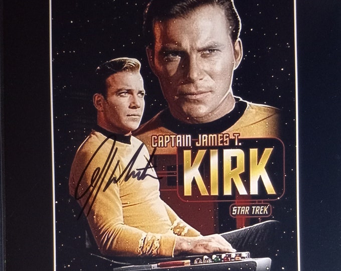 William Shatner Authentic Signed 8x10 Photo W/ Lighthouse COA - Private Signing 04/14/2013