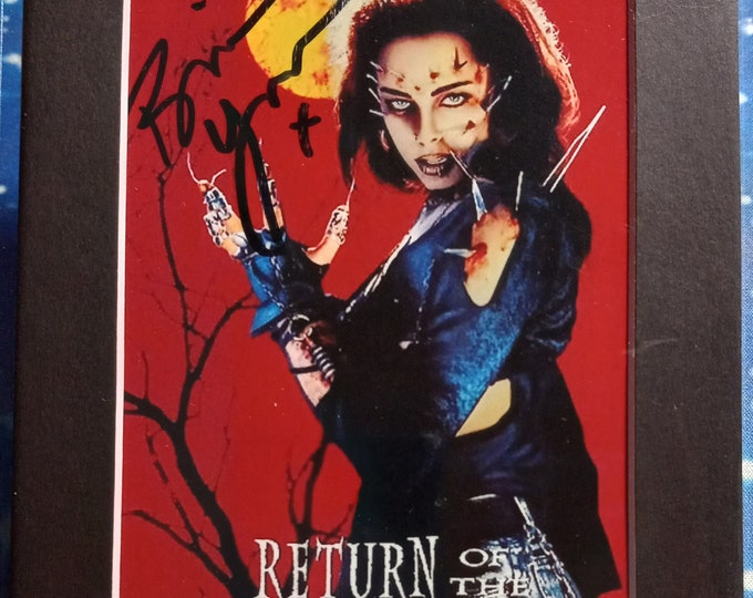 Brian Yuzna 4x6 Authentic Signed Photo With A Frame Ready 5x7 Matting + 3rd Party Authentication