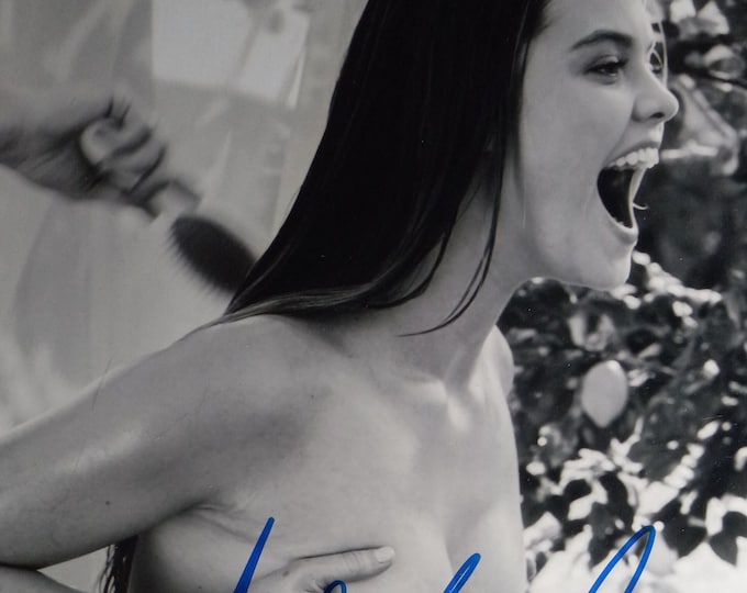 Nina Agdal Authentic Signed 8x10 Photo W/ A1COA - Model - Carl's Jr./Hardee's Spokesperson