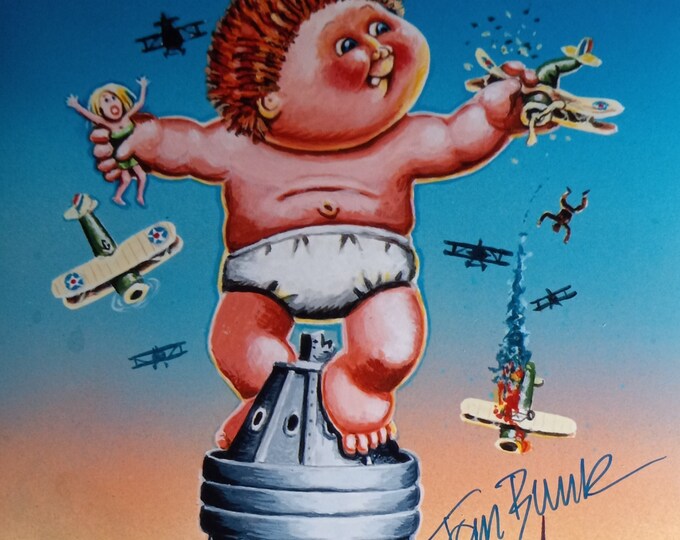 Tom Bunk Authentic Signed 8x10 Photo W/ COA - Garbage Pail Kids