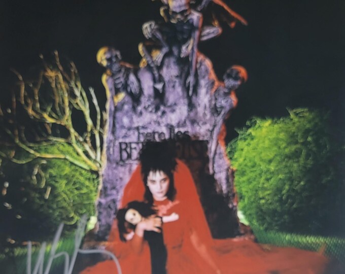 Winona Ryder 11x14 Authentic Signed Photo W/ 3rd Party Authentication - Beetlejuice