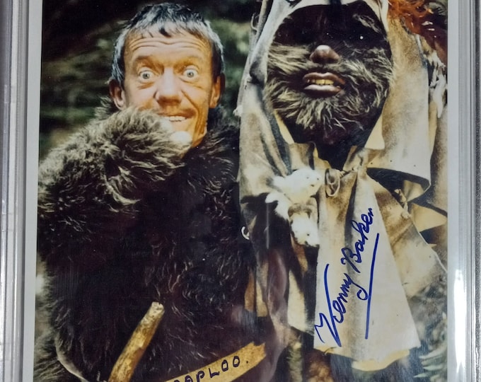 Kenny Baker 8x10 Authentic Signed & Encased Photo W/ Beckett Authentication - Star Wars