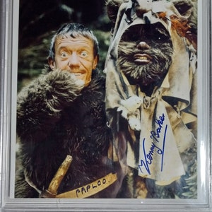 Kenny Baker 8x10 Authentic Signed & Encased Photo W/ Beckett Authentication - Star Wars