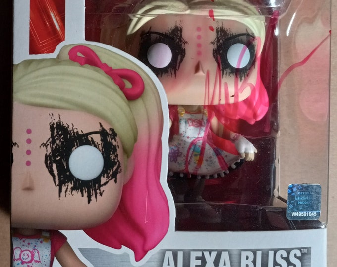 Alexa Bliss Authentic Signed Funko Pop #107 WWE W/ A1COA Authentication