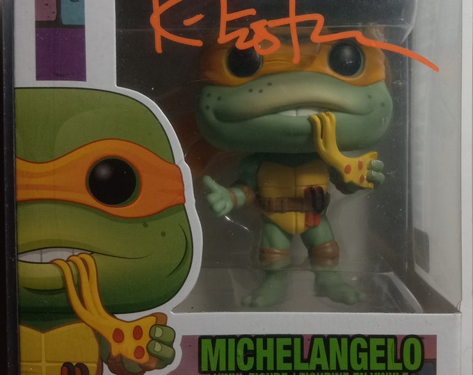 Kevin Eastman #18 Signed Funko Pop W/ Pristine COA - MichaelAngelo - TMNT