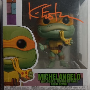 Kevin Eastman #18 Signed Funko Pop W/ Pristine COA - MichaelAngelo - TMNT