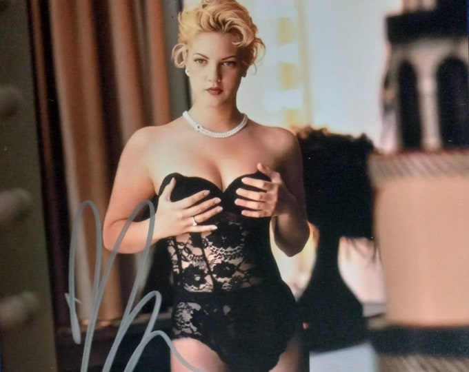Drew Barrymore Authentic Signed 8x10 Photo W/ 3rd Party Authentication