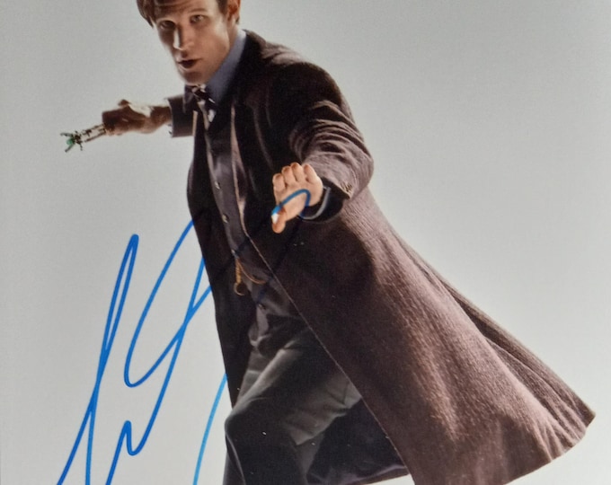 Matt Smith Authentic Signed 8x10 Photo W/ 3rd Party Authentication - Doctor Who
