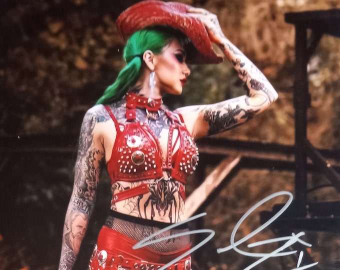 Shotzi Blackheart Authentic Signed 8x10 Photo W/ COA - WWE NxT