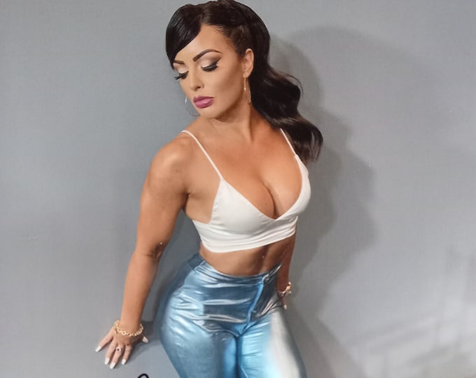 Mandy Rose Authentic Signed 8x10 Photo W/ Lighthouse COA - WWE - NxT - Fans Only