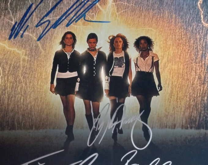 The Craft Cast Signed 8x10 Photo W/ Lighthouse COA - Signed By All 4 - Balk - Tunney - Campbell - True