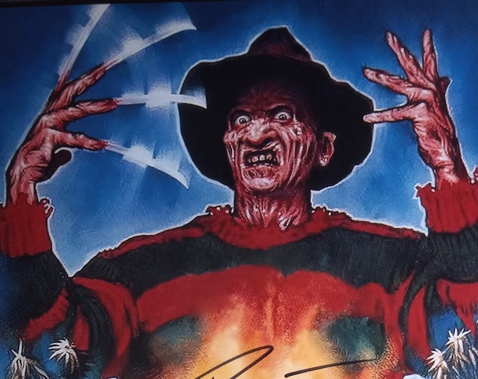 Robert Englund Authentic Signed 8x10 Photo W/ Lighthouse COA - Freddy Krueger - Wes Cravens: A Nightmare On Elm Street
