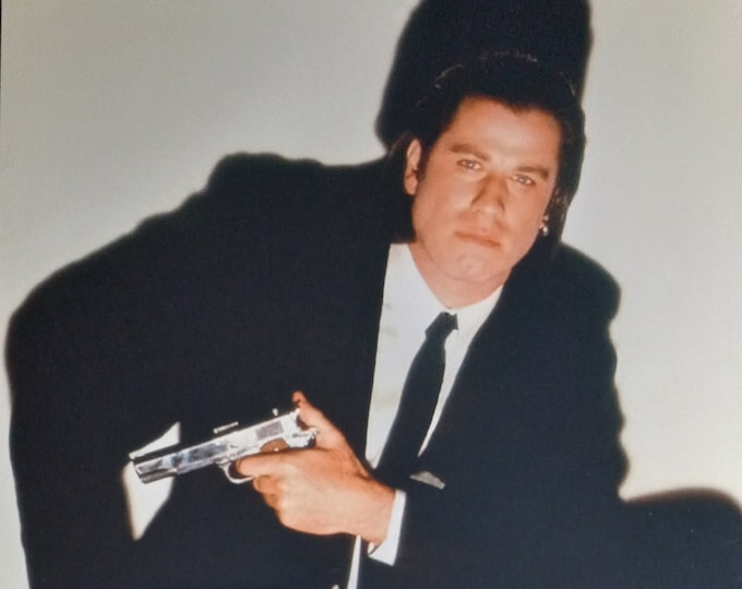 John Travolta Authentic Signed 8x10 Photo W/ Lighthouse COA - Pulp Fiction