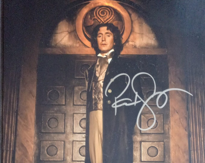 Paul McGann Authentic Signed 8x10 Photo W/ Lighthouse COA Authentication - Doctor Who