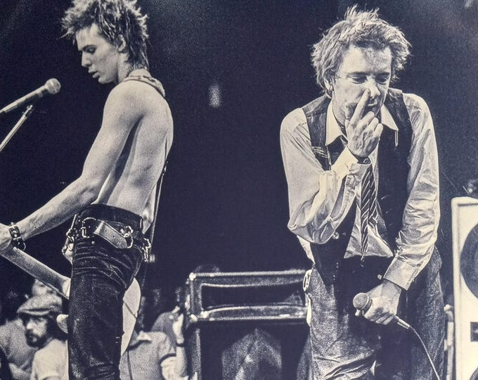 John Lydon Rare Authentic Signed 8.5"x11" Photo W/ 3rd Party COA Sex Pistols Inscribed Picture