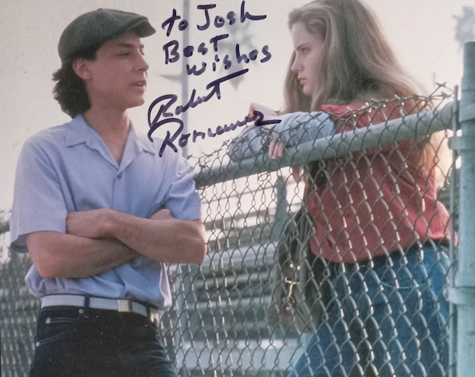 Old Captain's "To Josh" Personalized Authentic Signed 8x10 Photo W/ Lighthouse COA - Robert Romanus - Fast Times At Ridgemont High -
