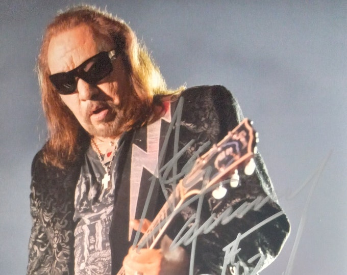 Ace Frehley Authentic Signed 8x10 Photo W/ 3rd Party Authentication