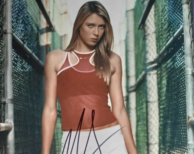 Maria Sharapova Authentic Signed 8x10 Photo W/ Lighthouse COA - Tennis Great