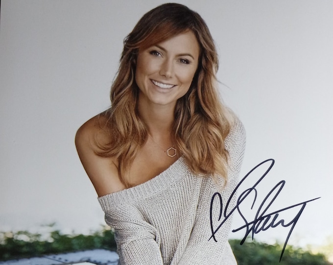 Stacy Keibler Authentic Signed 8x10 Photo W/ Lighthouse COA - wcw wwe