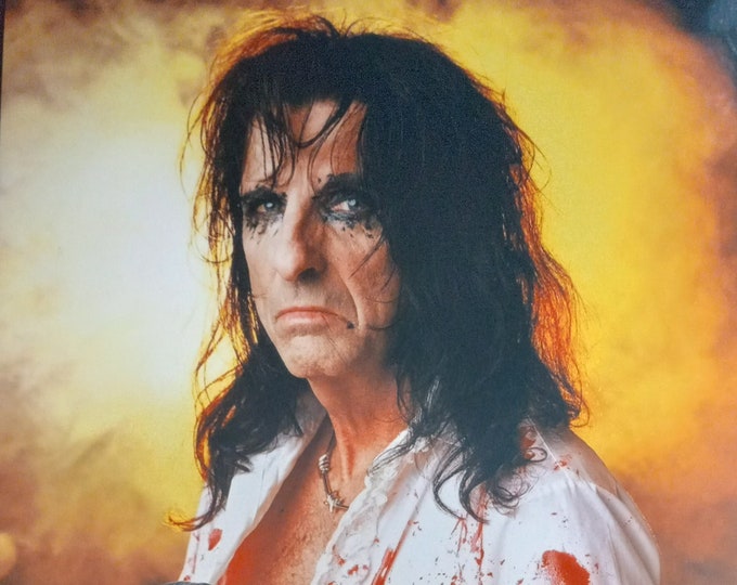 Alice Cooper 11x14 Authentic Signed Photo W/ A1COA Authentication