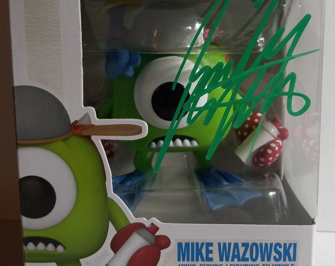 Billy Crystal Authentic Signed Funko Pop W/ Lighthouse COA - Monsters Inc. - Mike Wazowski