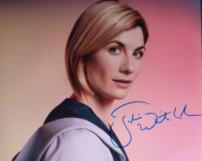 Jodie Whittaker Authentic Signed 8x10 Photo W/ Lighthouse COA Authentication - Doctor Who