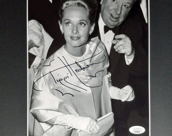 Tippi Hedren 8x10 Authentic Signed Photo With A Frame Ready 11x14 Matting + 3rd Party Authentication - Alfred Hitchcocks The Birds