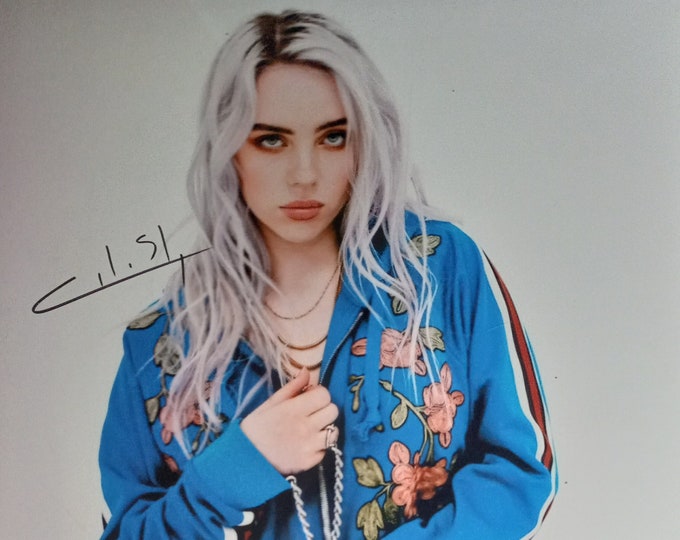 Billie Eilish 11x14 Authentic Signed Photo W/ 3rd Party COA
