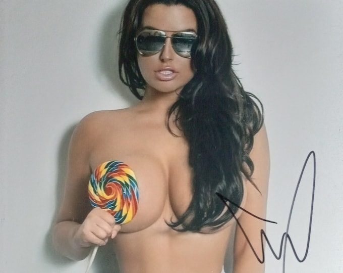 Abigail Ratchford Authentic Signed 8x10 Photo W/ Lighthouse COA - Model