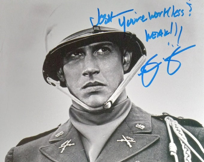 Old Captain's "To Josh" Personalized Authentic Signed 8x10 Photo W/ Lighthouse COA - Mark Metcalf