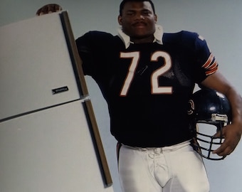 William "The Fridge" Perry Authentic Signed 8x10 Photo W/ Lighthouse COA - Private Signing - Chicago Bears