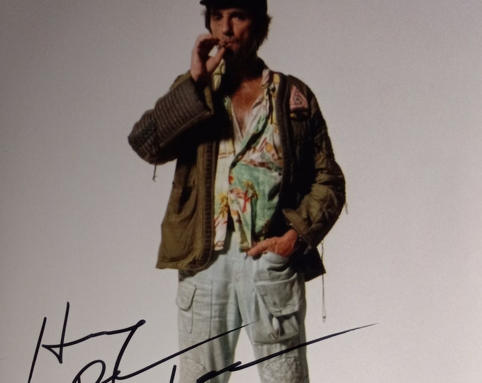 Harry Dean Stanton Authentic Signed 8x10 Photo W/ 3rd Party COA - Alien