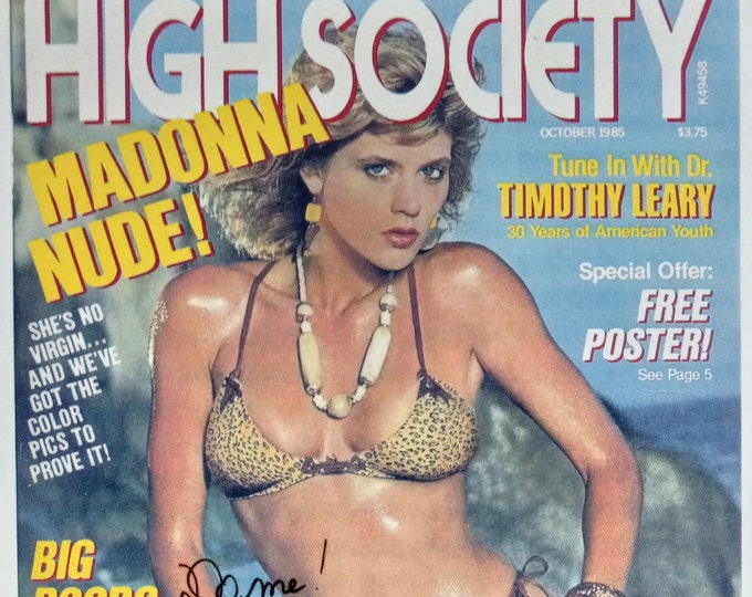 Ginger Lynn 8.5x11 Authentic Vintage Signed Photo W/ 3rd Party Authentication - Adult Film Legend - AVN Hall Of Fame